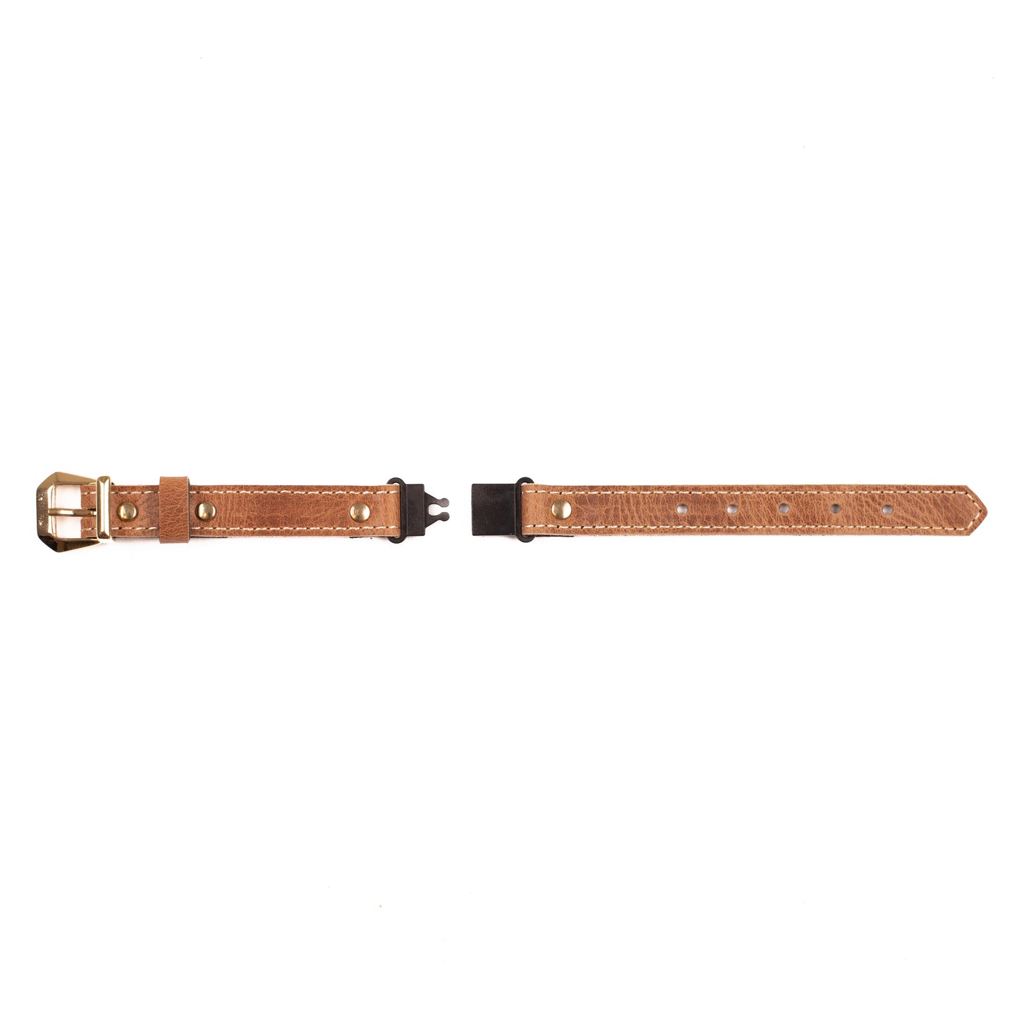 Leather Cat Collar With Breakaway Safety Buckle