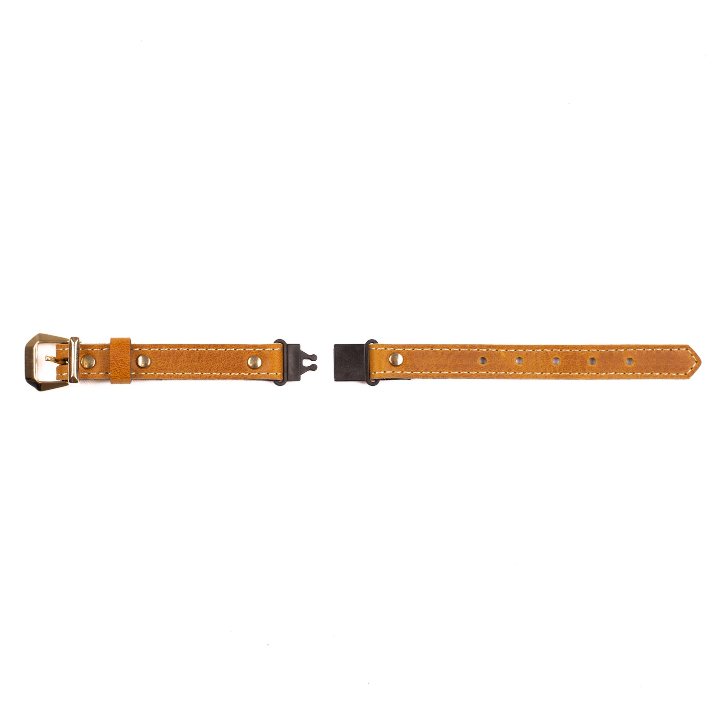 Leather Cat Collar With Breakaway Safety Buckle