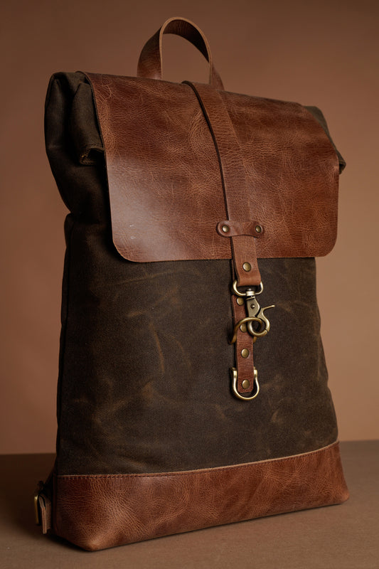 Leather Backpack