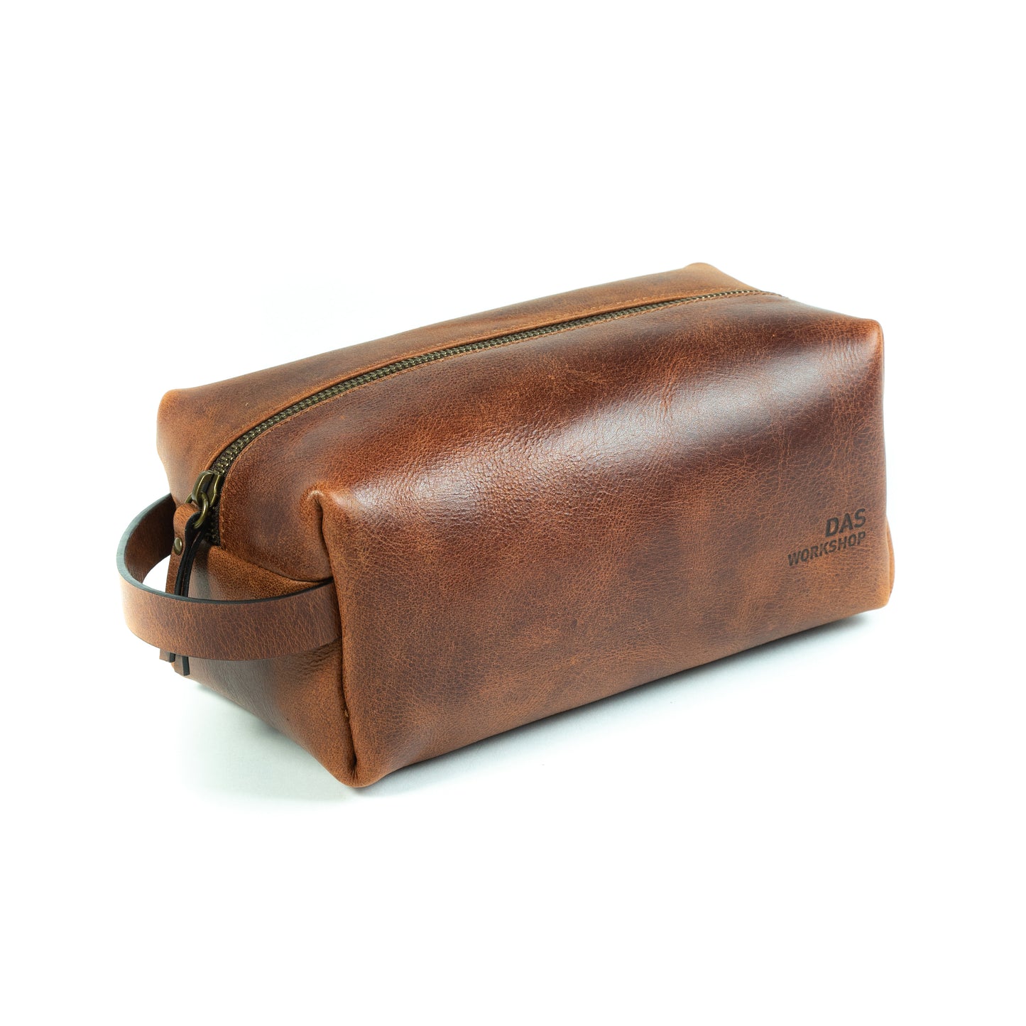 Brown Dopp Kit