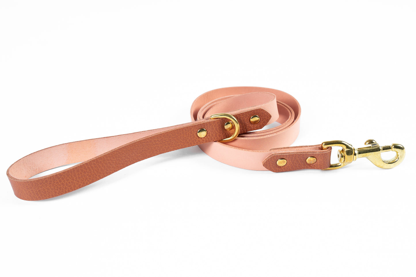 Brown Leather Dog Leash