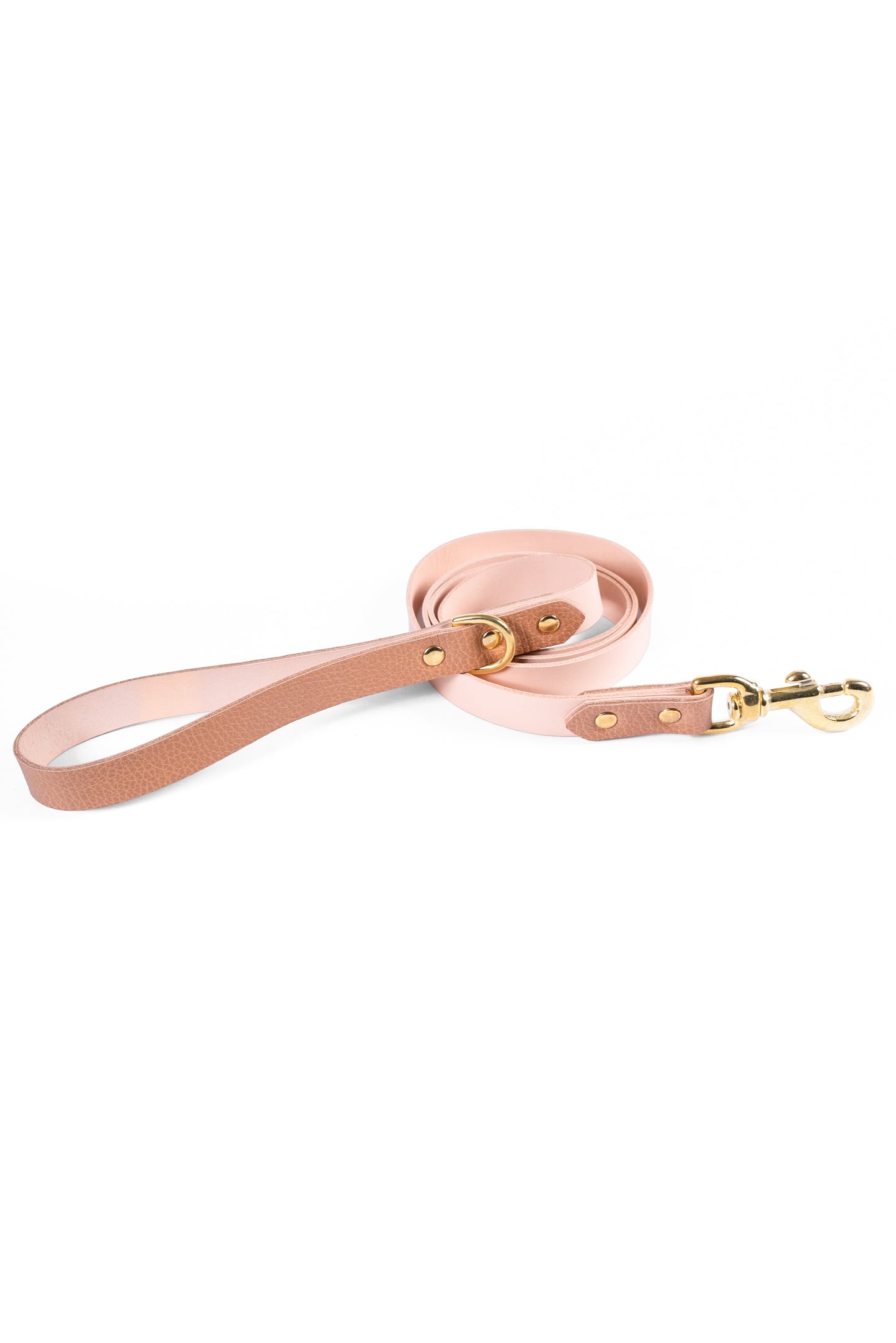 Light Brown Leather Dog Leash