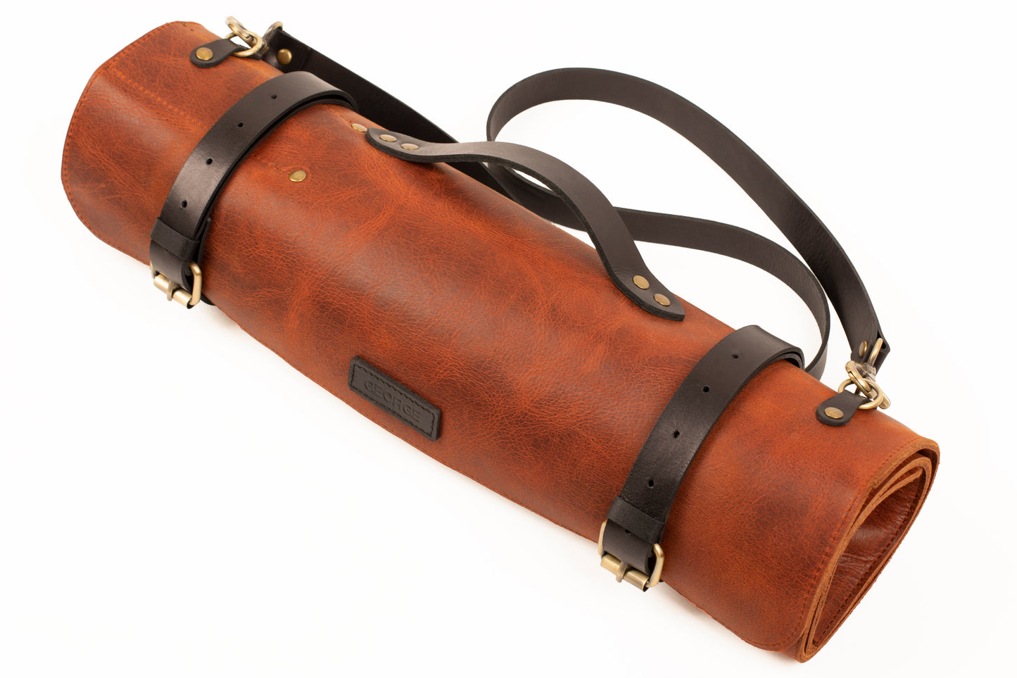 Chef Leather Knife Roll Bag